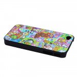 Wholesale iPhone 4 4S Enjoy Every Moment Cartoon Design Hard Case (Enjoy Cartoon)